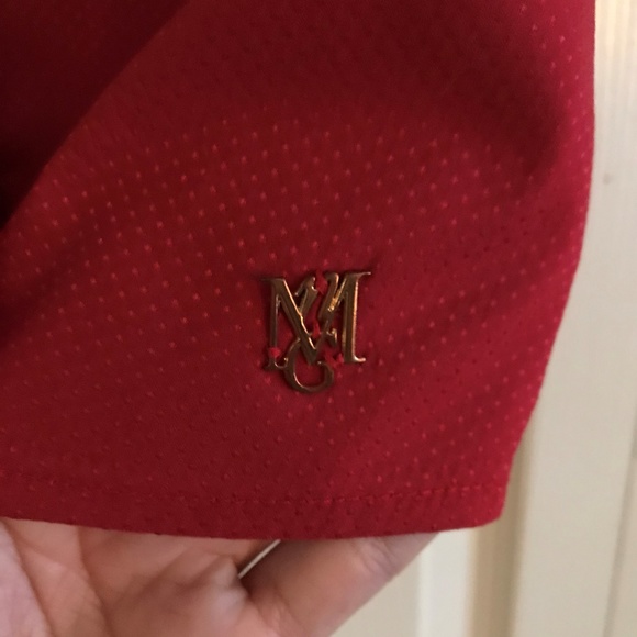 Mango Suit Red Dress Shirt - Picture 6 of 7